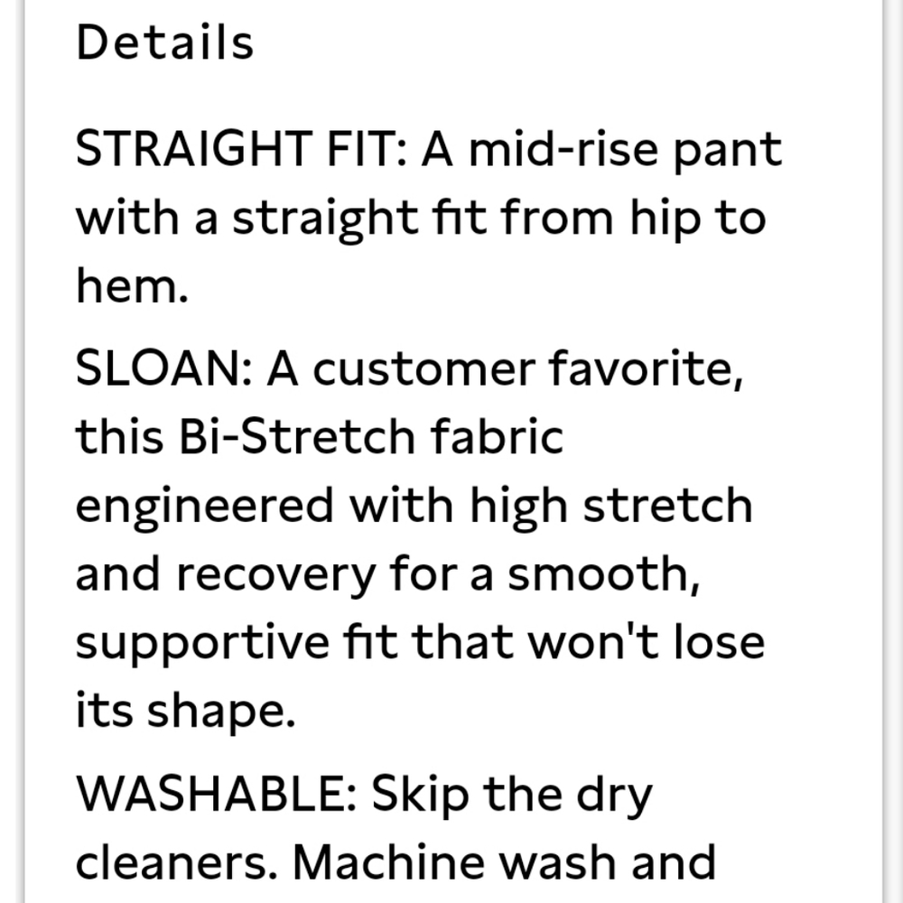 Black Banana Republic Sloan Fit Pants - Picture 4 of 5